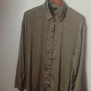 DYNAMITE CLOTHING SATTIN BOTTOMS SIZE L